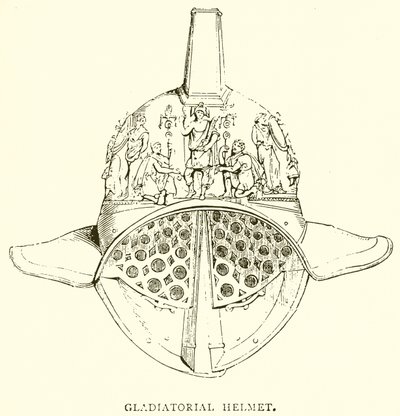Gladiatorhjelm af English School