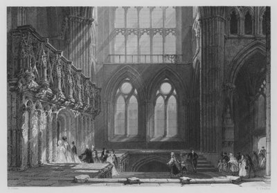 Glasgow katedral af English School