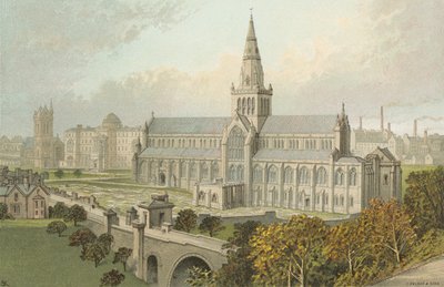 Glasgow katedral af English School