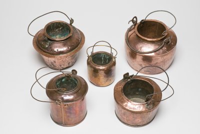 Lim gryder eller kedler (kobber) af English School