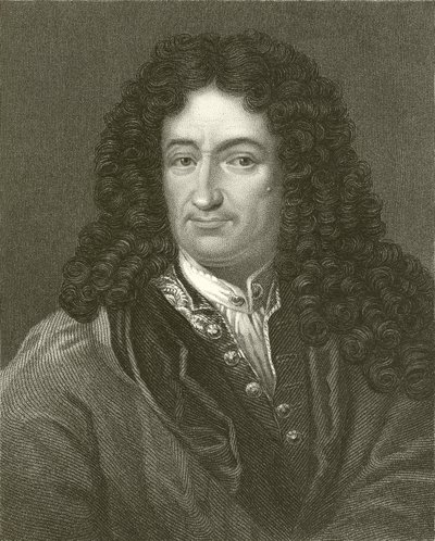 Godfrey William Leibnitz af English School