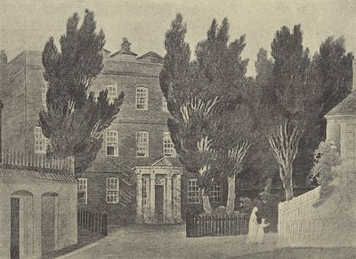 Godolphin Haus (Gravur) von English School