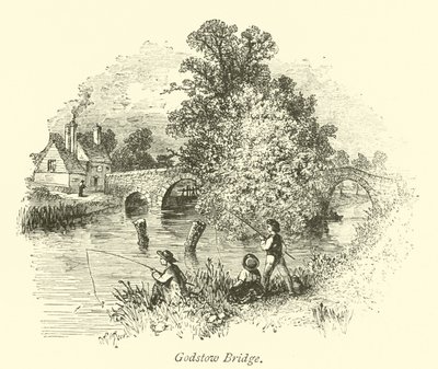 Godstow Bridge af English School