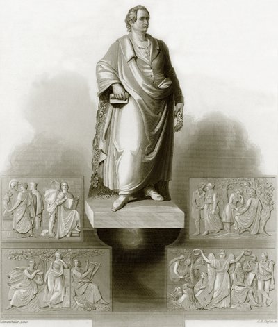 Goethes monument af English School