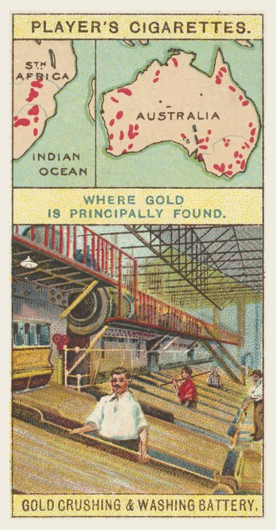 Guld (chromolitho) af English School