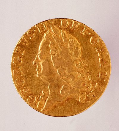 Gyldent engelsk Guinea (guinee), kong George II