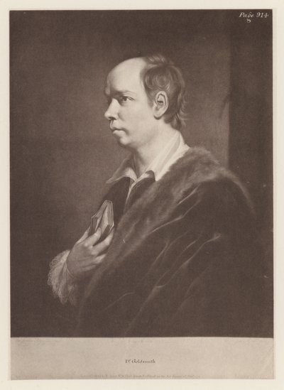 Guldsmed, Oliver (litho) af English School