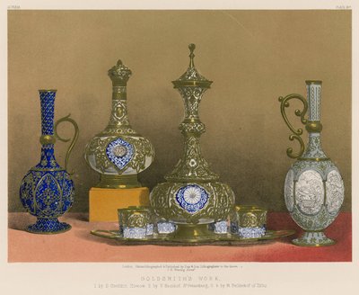 Guldsmedearbejde af English School