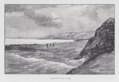 Golf: Havhullet, Elie (litho) af English School