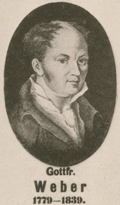 Gottfried Weber (dybtryk) af English School