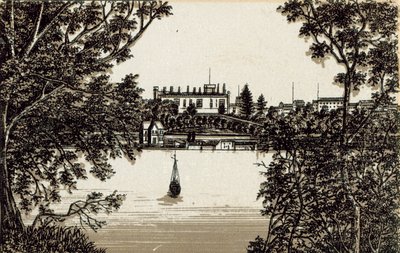 Regeringshuset (litho) af English School