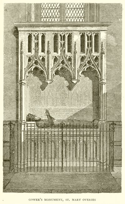 Gowers Monument, St. Mary Overies af English School