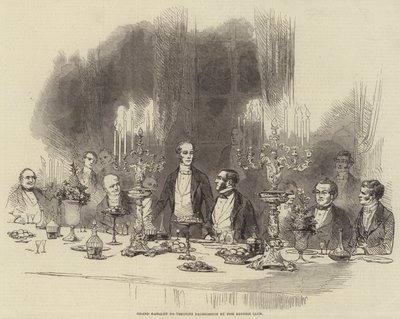 Grand Banket til Viscount Palmerston af Reform Club af English School
