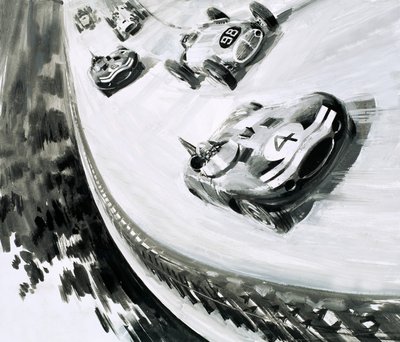 Grand Prix, Monza, Italien, i 1957 af English School