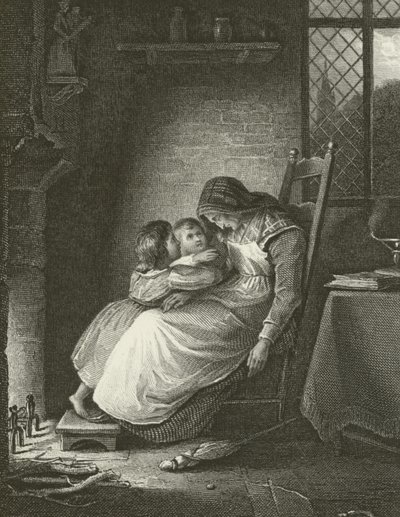 Bedstemor sover af English School