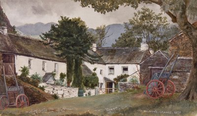 Grange over Sands: ?Wilson?s? Gård, Lindale, 1875 af English School