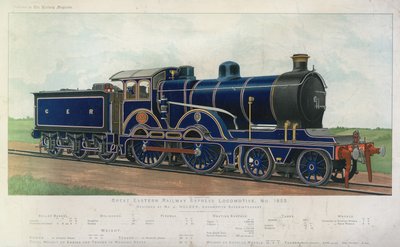 Great Eastern Railway Express Lokomotiv af English School