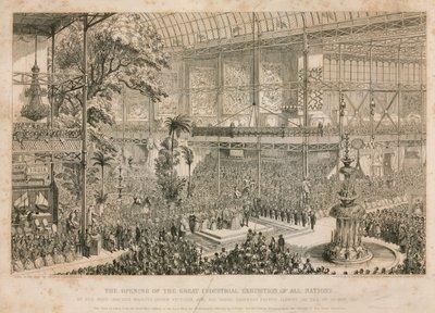 Store udstilling, 1851, åbner den 1. maj 1851 af English School