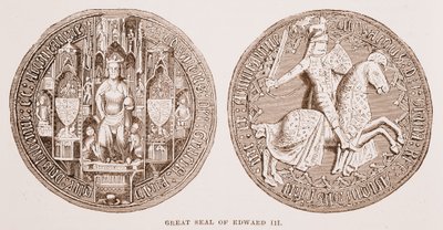 Store Segl af Edward III af English School