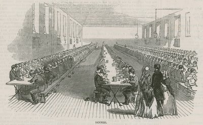 Greenwich Royal Hospital Schools; Aftensmad af English School