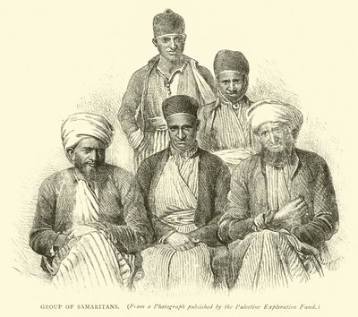 Gruppe af samaritanere af English School