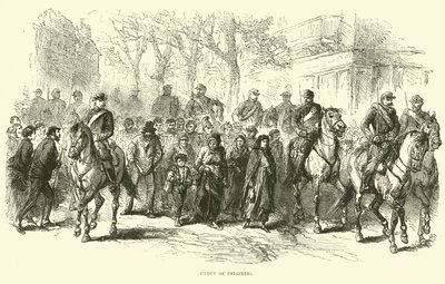 Gruppe af fanger, april 1871 af English School