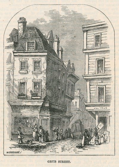 Grub Street, London af English School