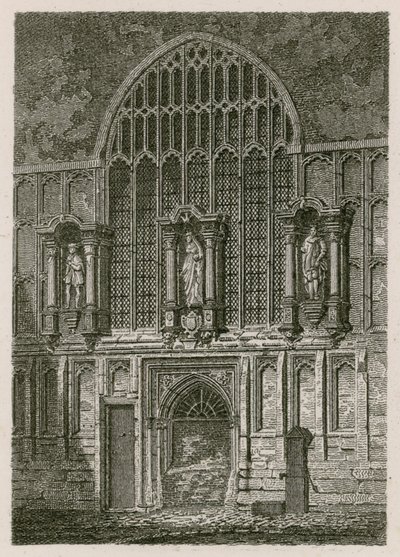 Guildhall Chapel, London af English School