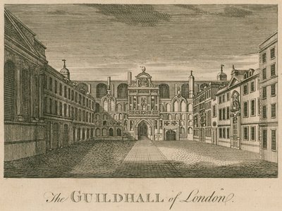 Guildhall, London af English School
