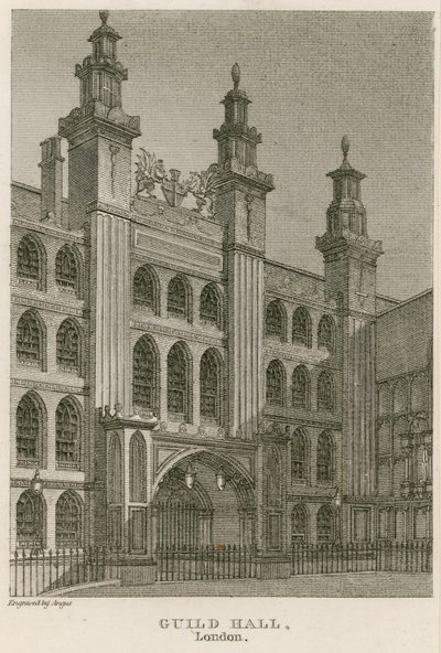 Guildhall, London af English School