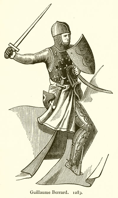 Guillaume Berrard. 1289 af English School