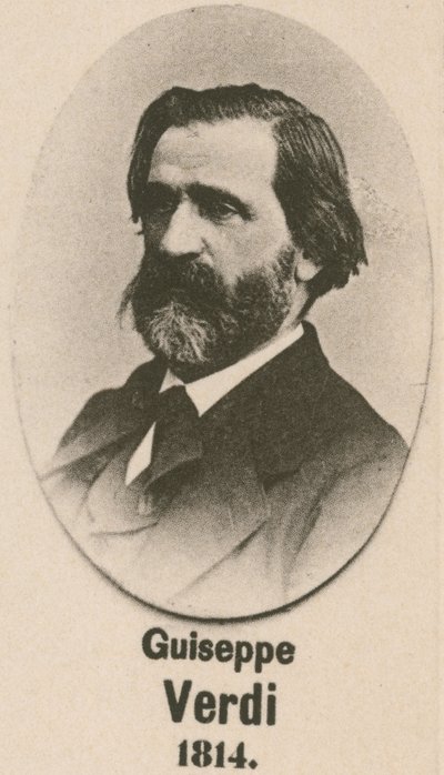Giuseppe Verdi (gravering) af English School