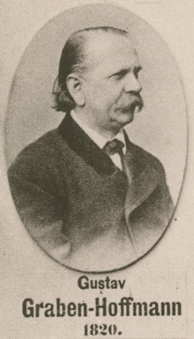 Gustav Graben-Hoffmann (gravering) af English School