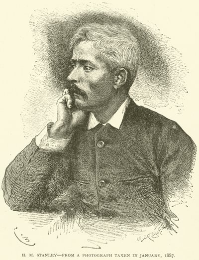 H M Stanley, Fra et fotografi taget i januar af English School