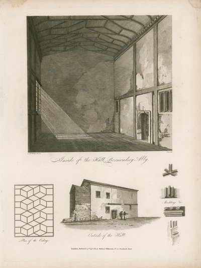 Hall, Bermondsey Abbey af English School