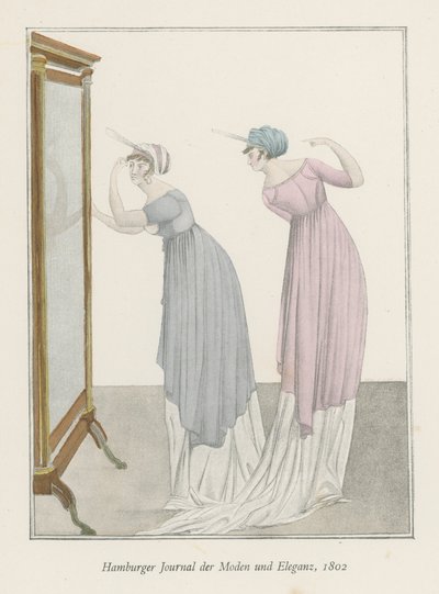 Hamborgs tidsskrift for mode og elegance, 1802 af English School