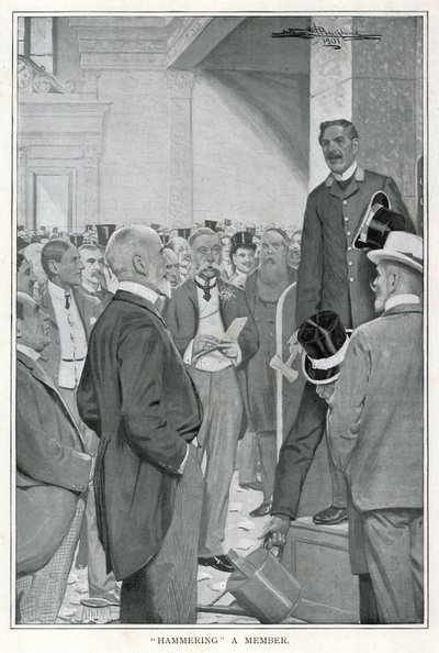 "Hammer" et medlem (Litho) af English School