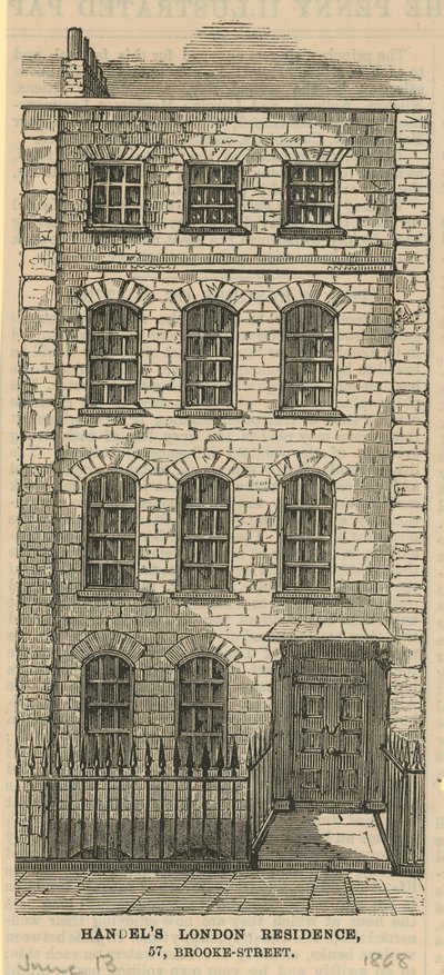 Handels London Residence, 57 Brooke Street af English School