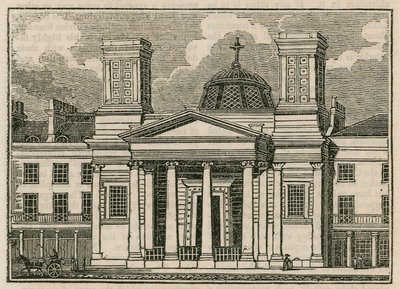 Hanover Chapel, Regent Street, London af English School