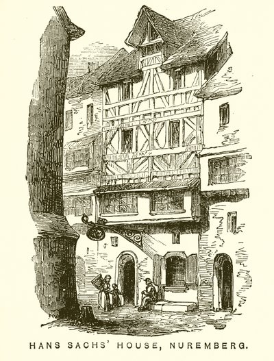 Hans Sachs Hus, Nürnberg af English School