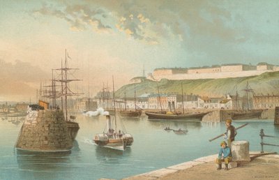 Harbour and Fort Regent, St. Heliers--Jersey af English School