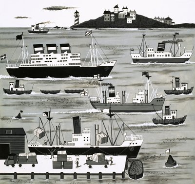 Havnescene af English School