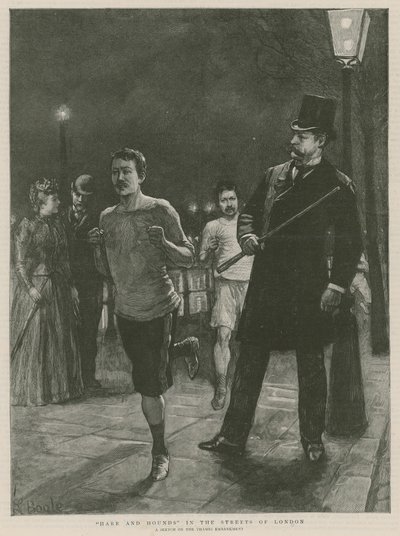 Hare and Hounds i Londons gader af English School