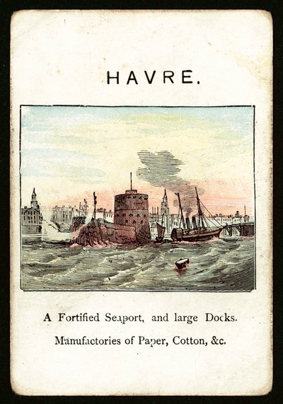 Havre (farve litho) af English School