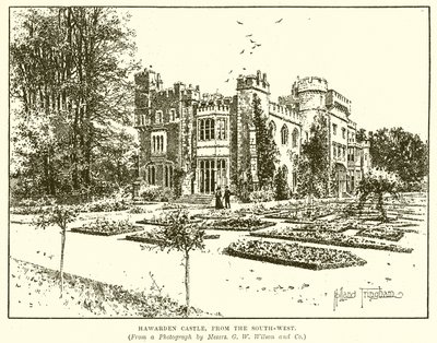 Hawards Castle, fra sydvest af English School