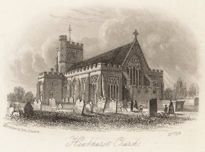 Hawkhurst kirke af English School