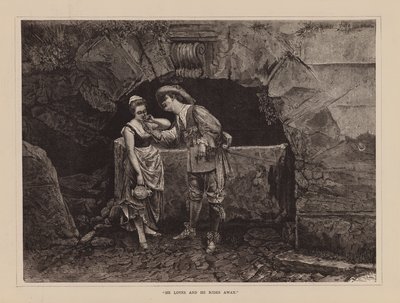 "Er liebt und reitet davon" von English School