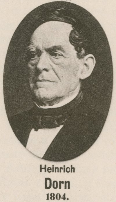 Heinrich Dorn (gravure) af English School