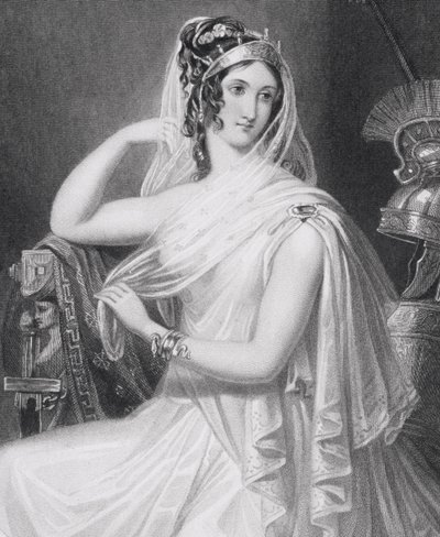 Helene af Troja, ca. 1845 af English School