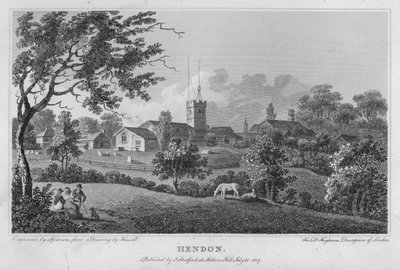 Hendon (gravering) af English School